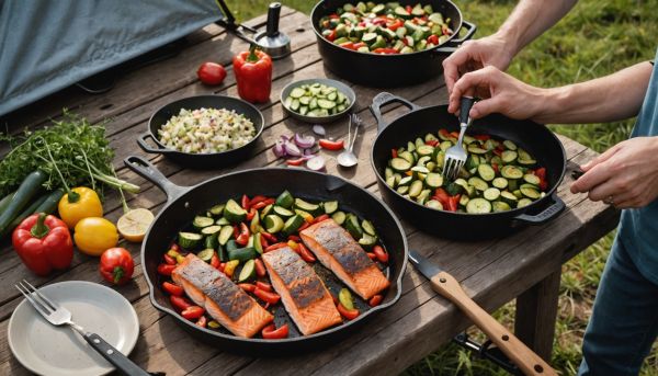 Comment cuisiner facilement en camping ?
