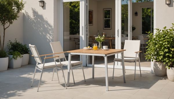 Mobilier pliant table chaise legere