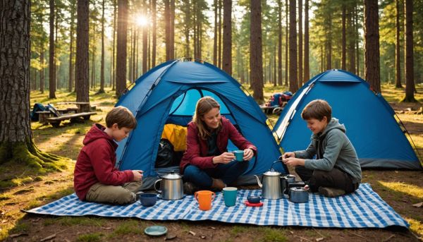 Organisation sejour camping reussi famille