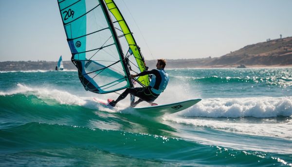 Planche voile glisse vitesse extreme