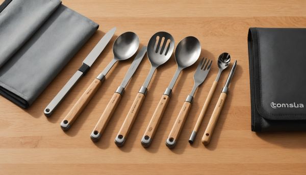 Ustensiles cuisine legers pliables voyage